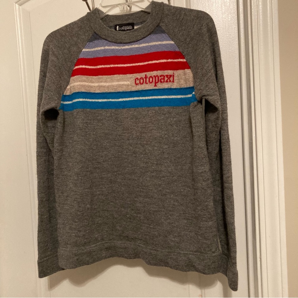 Cotopaxi Gray Unisex Libre Llama Sweater